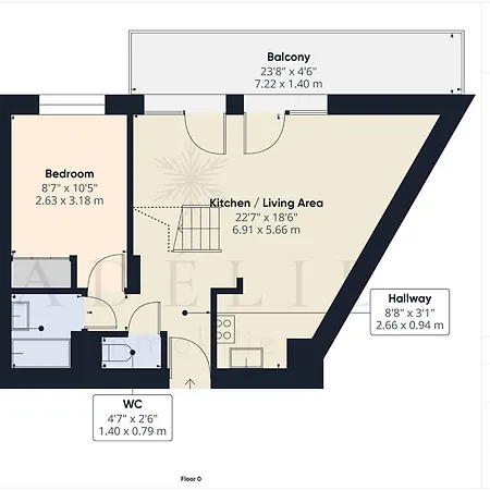 4 Pièces Centre Station, Parking Inclus - Fr-1-398-591 Appartement